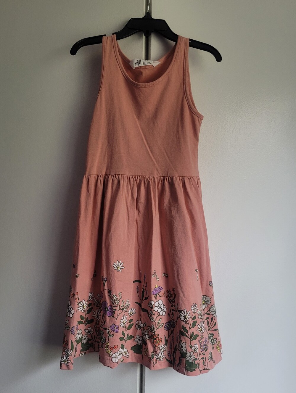 6-8 H&M Tank Dress Floral